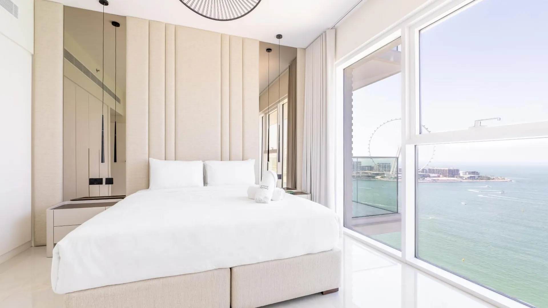 Luxury Coastal Escape - Bright 3Br Apt - La Vie Jbr Dubai