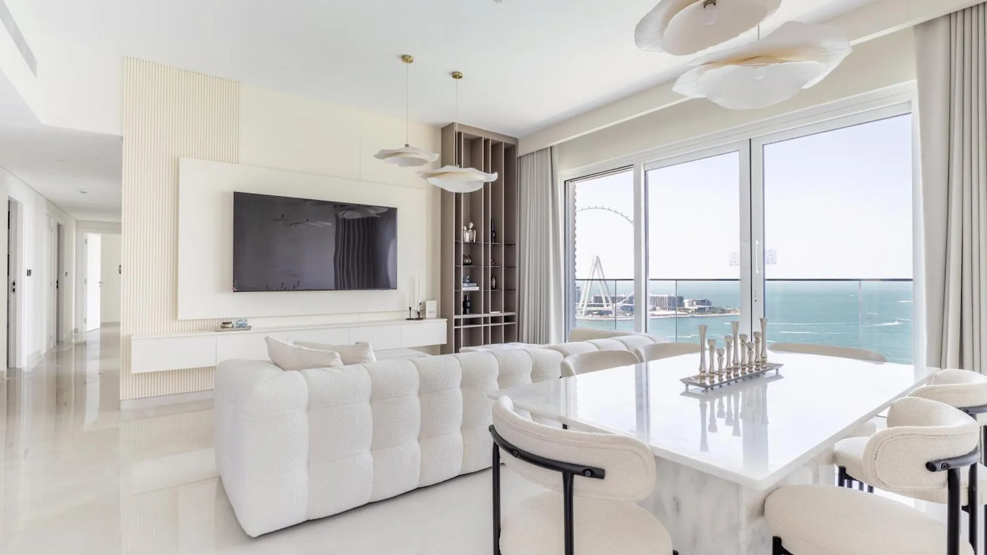 Luxury Coastal Escape - Bright 3Br Apt - La Vie Jbr Dubai 0*,